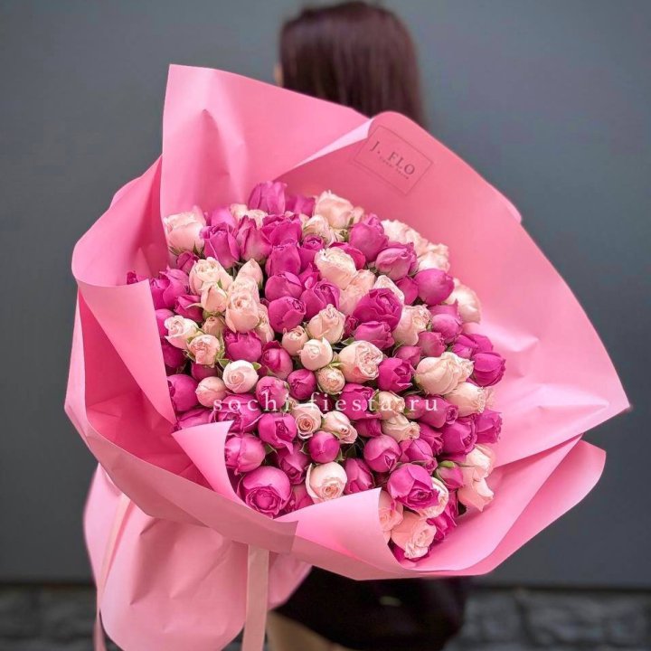 51 кустовая роза  в Барнауле