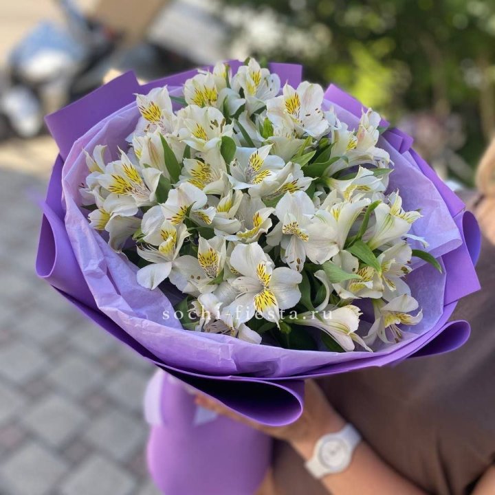 Букет альстромерий №6 в Барнауле