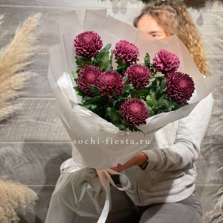 Хризантемы Бигуди в Барнауле