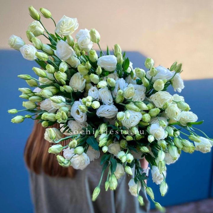 Охапка эустомы в Барнауле