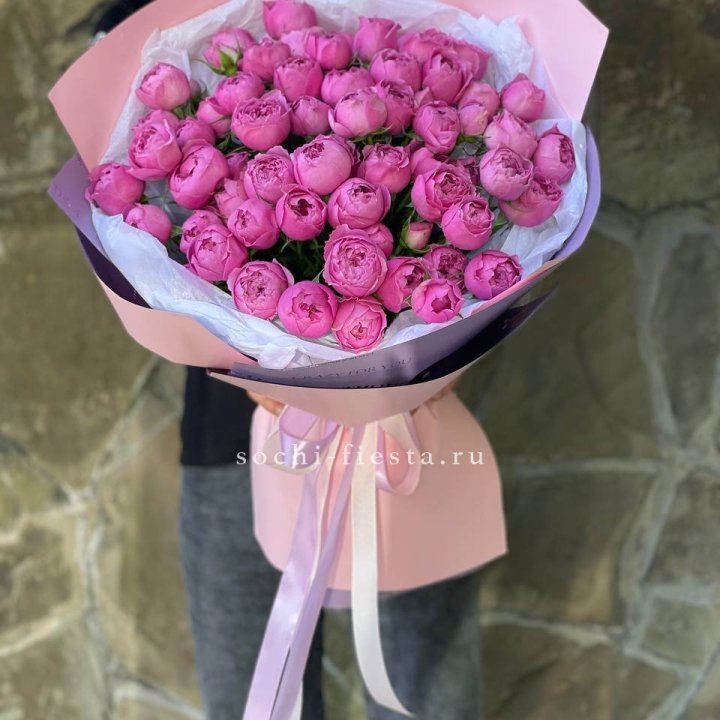 Букет "Пионки" в Барнауле