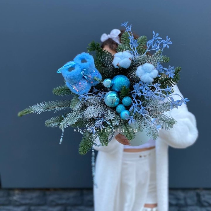 Композиция "Беби блю" в Барнауле