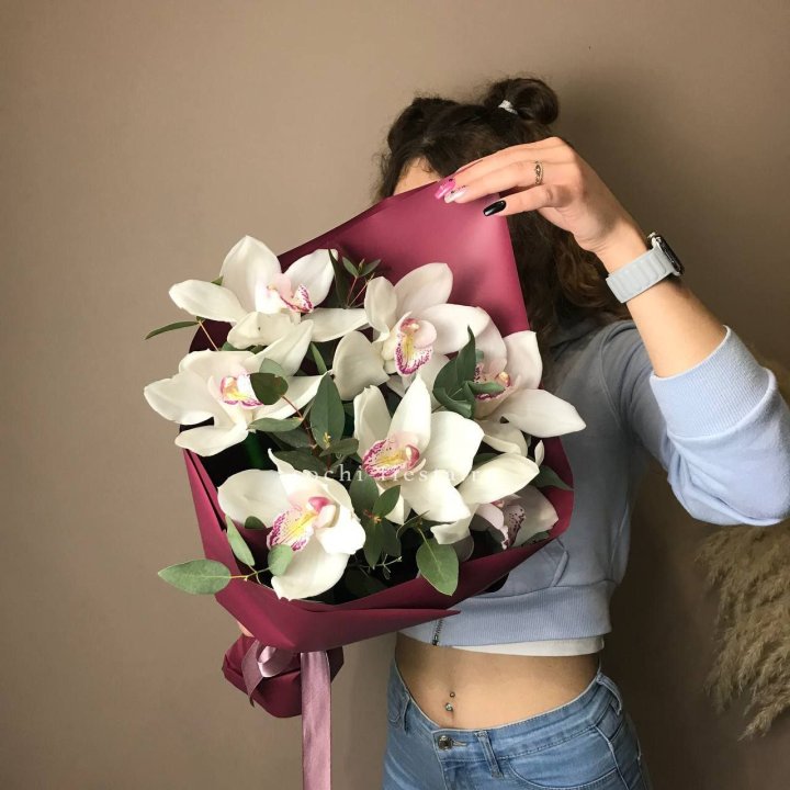 Букет орхидей №1 в Барнауле