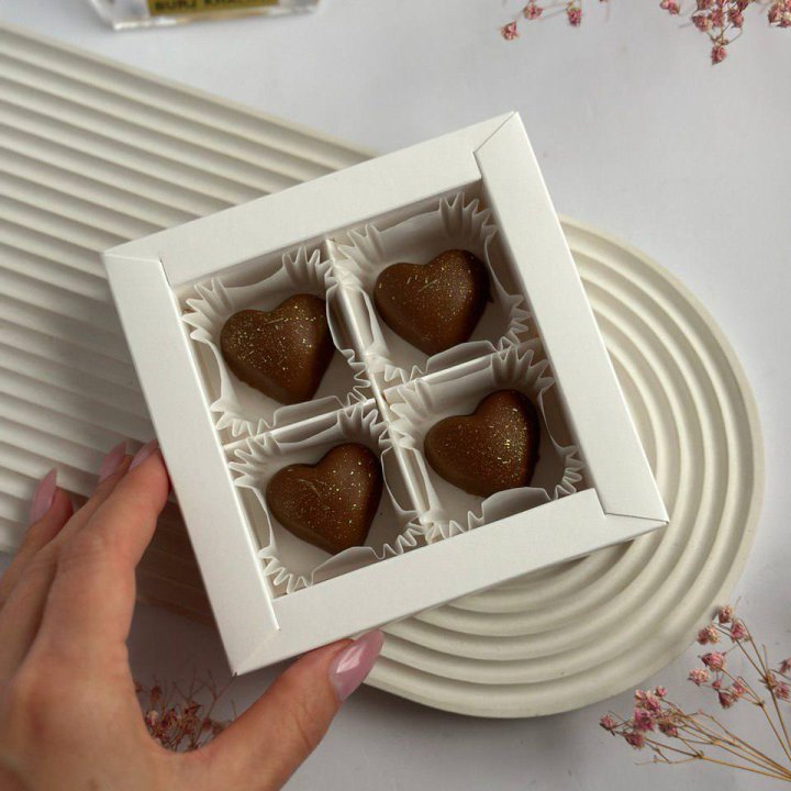 Бельгийский шоколад сердца в Барнауле