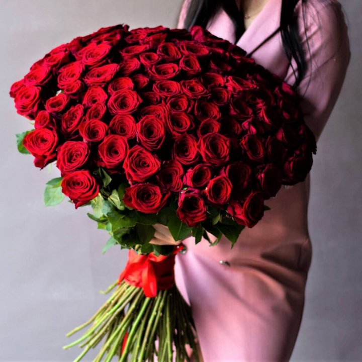 101 высокая роза в Барнауле