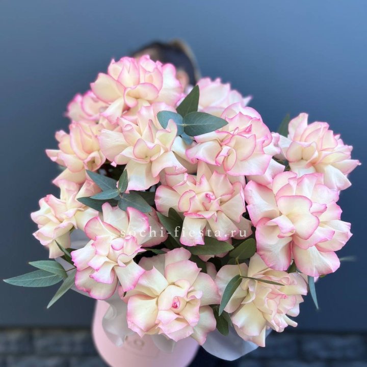 15 Французских роз Джумилия в боксе в Барнауле