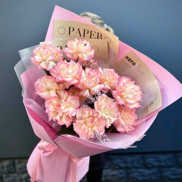 15 французских роз "Джумилия" в Барнауле