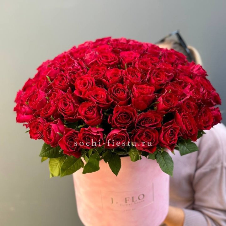 101 кенийская роза в цилиндре в Барнауле