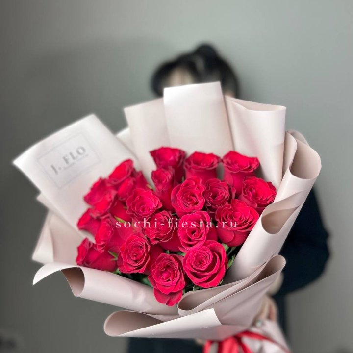 21 красная роза  в Барнауле