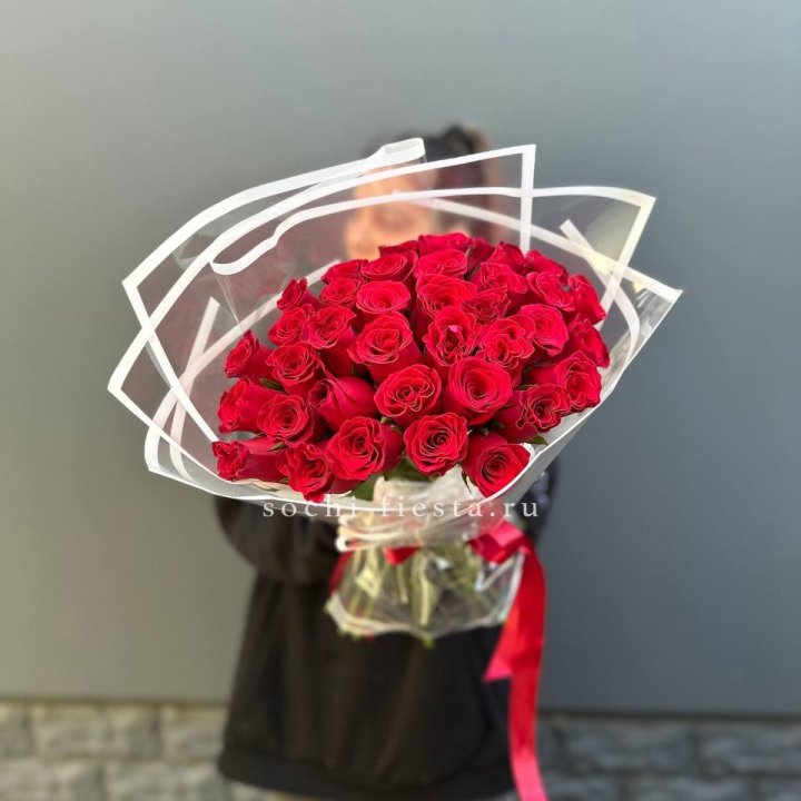 31 красная роза в Барнауле