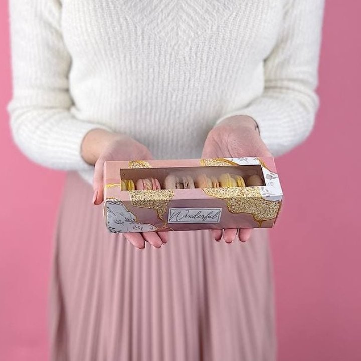 Коробка макаронс 5 шт. в Барнауле