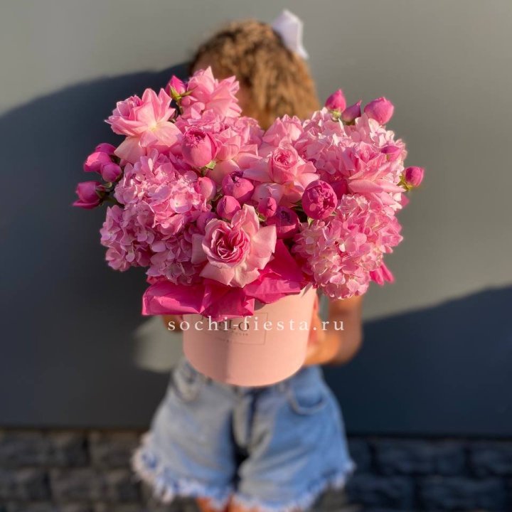 Цветочная композиция "Пасион" в Барнауле