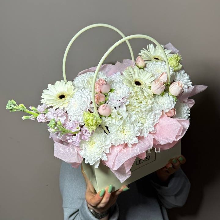 Сумочка "Белый рассвет" в Барнауле