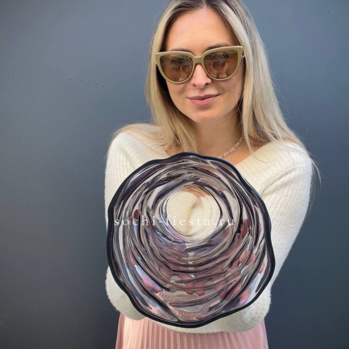 Стеклянная ваза №2 в Барнауле