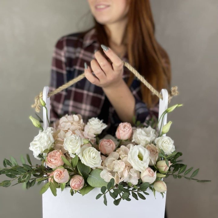 Ящик бокс нежный в Барнауле