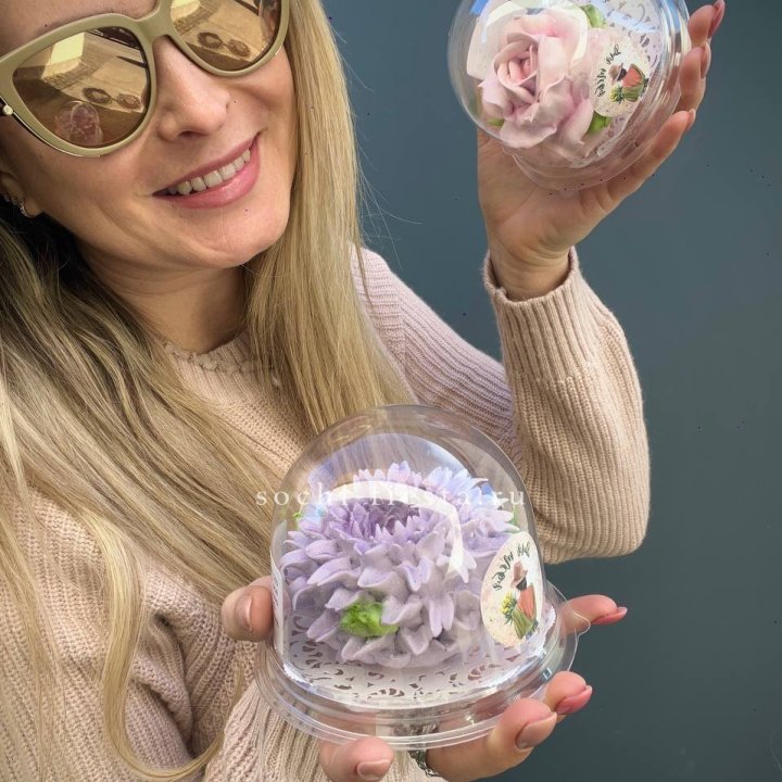 Зефир пион, роза (штучно) в Барнауле