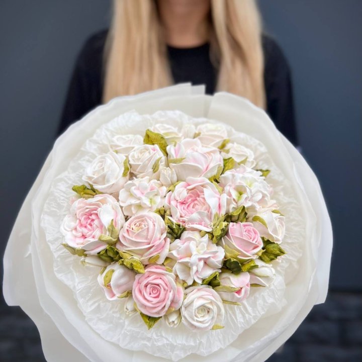 Сладкий букет из ЗЕФИРА нежный в Барнауле